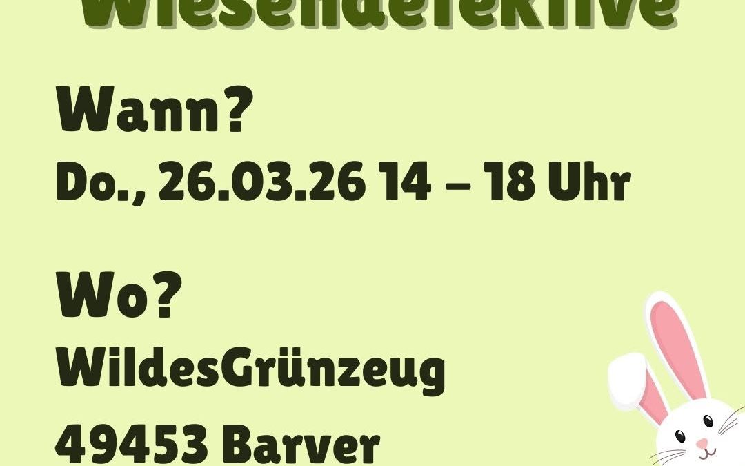 Weg vom Bildschirm, raus auf die Wiese und hinein in die spannende Welt der ersten Frühlingskräuter!☀ Gemeinsam werden w…