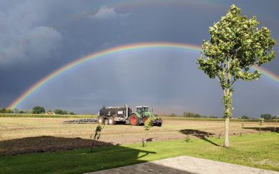 Das nächste Bild zum Wochenende des Fotowettbewerbs „Land(wirtschaft) im Frühling“ 💐🚜. Fotograf Timo ist ein echter Sc…
