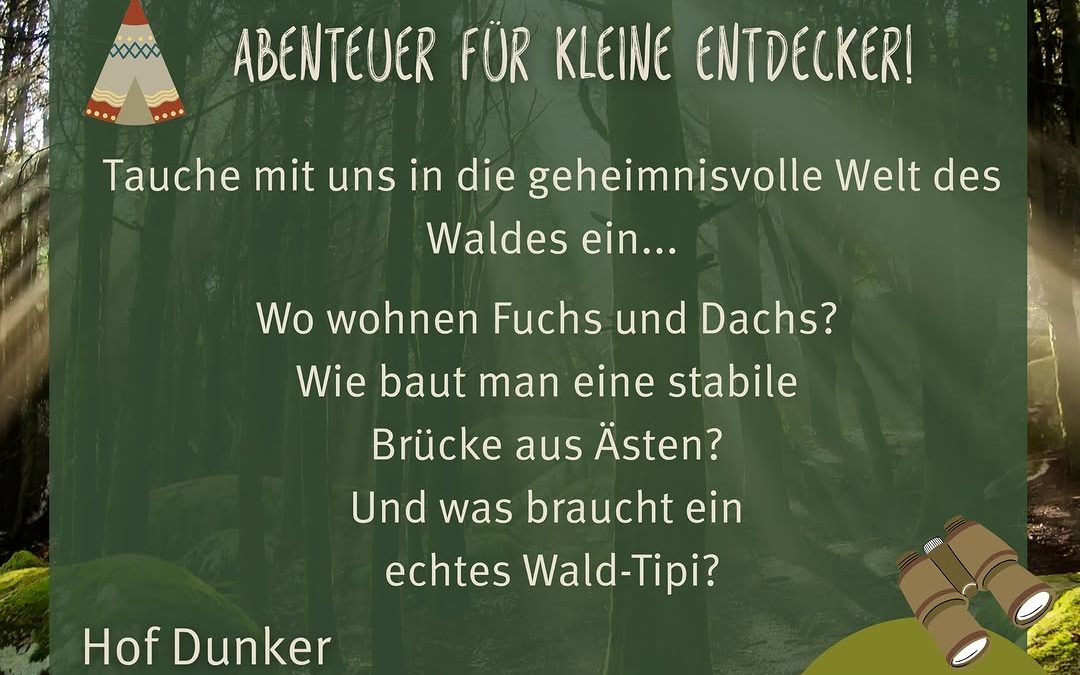 🌲🐾 Ab in den Wald – Abenteuer für kleine Entdecker! 🐾🌲 Wie wohnt eigentlich ein Fuchs? 🦊 Wo versteckt sich der Dach…