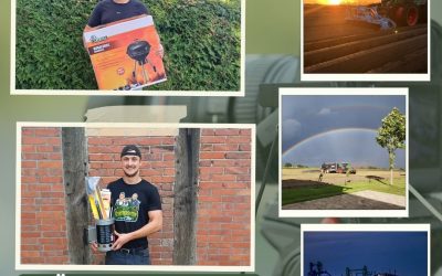 Den Gewinnern des Fotowettbewerbs „Land(wirtschaft) im Frühling“ Nils und Timo haben wir die Preise rund ums Grillen übe…