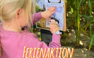 Ferienaktion „Maismännchen“🌽💛 Kleine Entdecker, große Abenteuer! Bei unserer Ferienaktion im @maislabyrinth_neuenkirch…