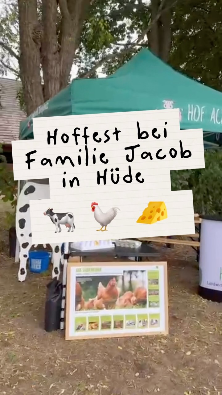 🌾☀️ Hoffest bei Familie Jakob in Hüde, was für ein schöner Tag! 🐄 🐓 🧀 Gestern durften wir mit unserem Erlebnisstand …